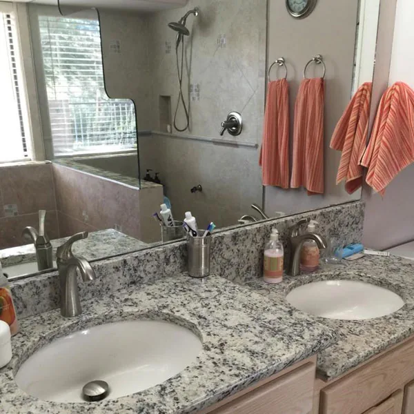 Stone and tile work by Complete Kitchen & Bath