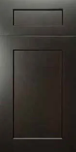 Espresso shaker cabinet style